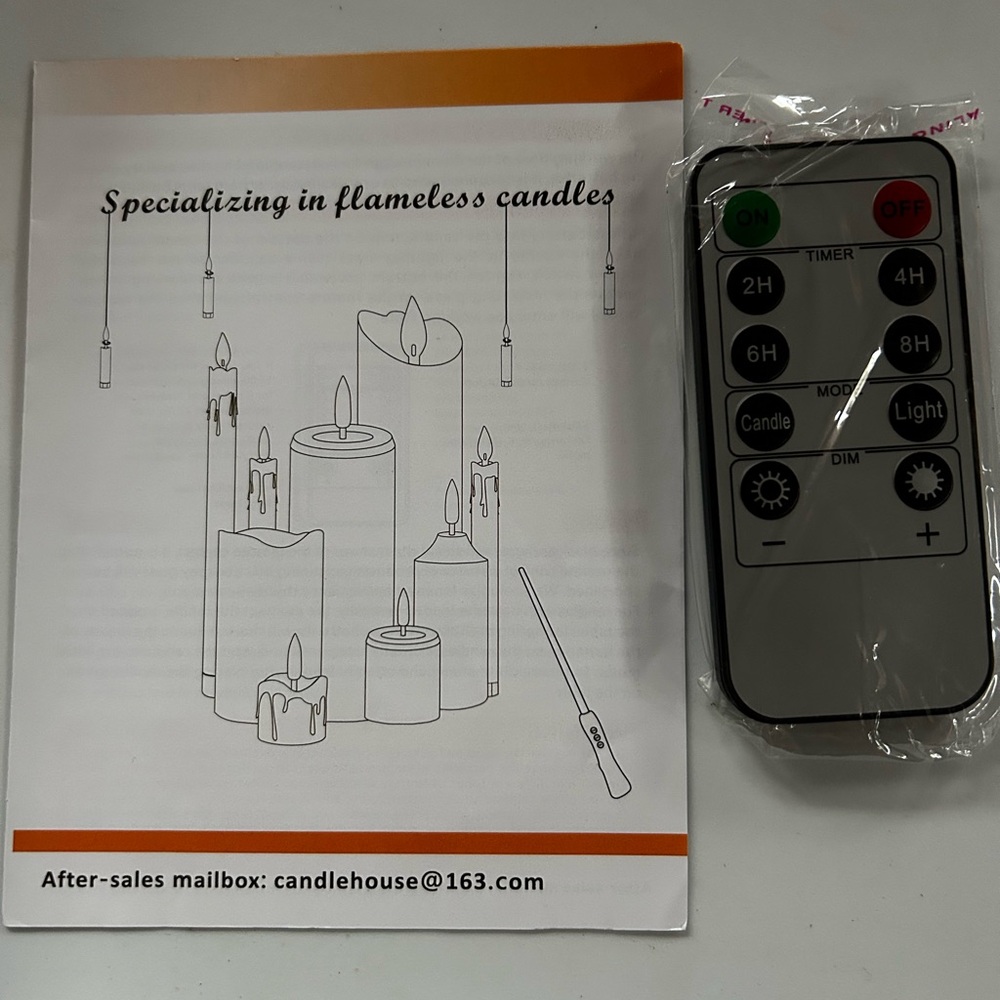 Flameless Candles with remote